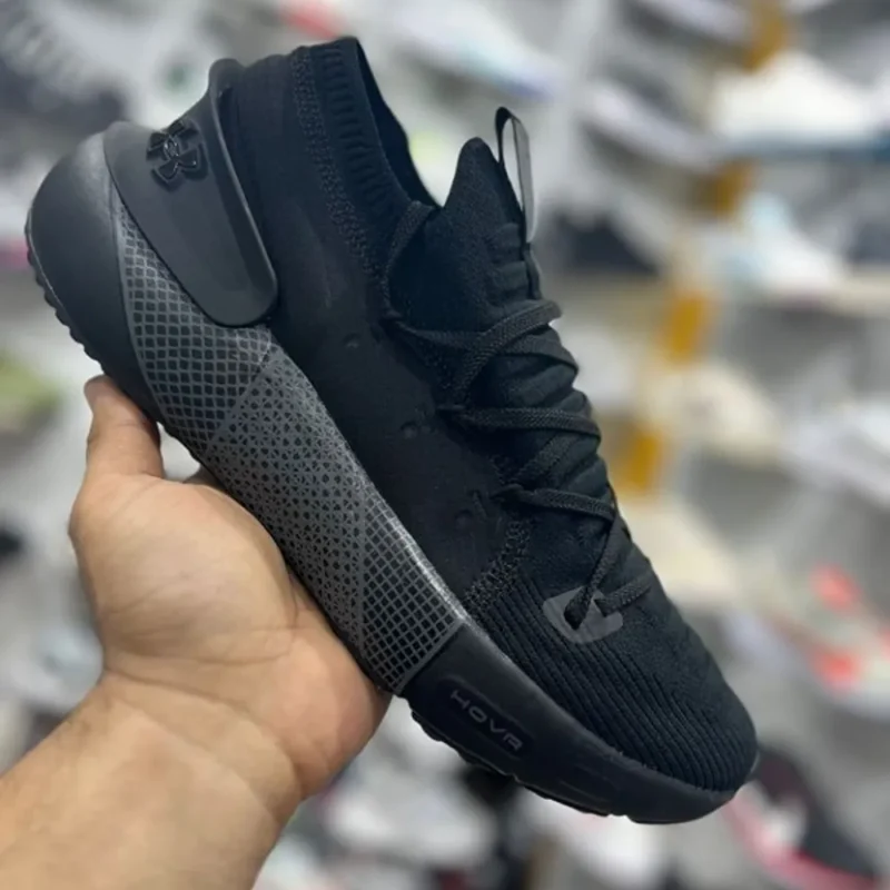 Premium Under Armour Hovr Phantom 3 Black Shoes For Men (SW5872)