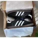 Trendy Adidas Samba Black Shoes For Men (SHUB731)