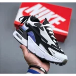 Classy Nike Air Max Furyosa White Black Shoes For Men (SHH07793)