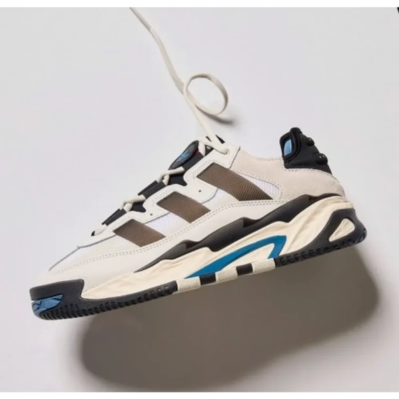 Classy Adidas Niteball Crystal White Core Black Shoes For Men (CSO4224)