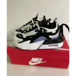 Classy Nike Air Max Furyosa White Black Shoes For Men (SHH07793)