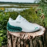 Trendy Puma Amg Petronas Formula One White Green Shoes For Men (SW5697)