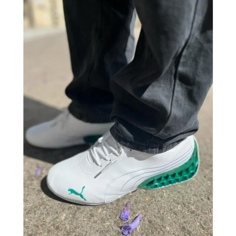 Trendy Puma Amg Petronas Formula One White Green Shoes For Men (SW5697)
