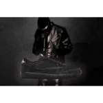 Stylish Travis Scott X Air Jordan 1 Low Black Phantom Shoes For Men (SW5653)