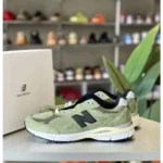 Classy New Balance 990 V3 Jjjjound Olive Shoes For Men (SOH393)