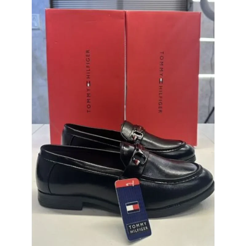Classy Tommy Hilfiger Loafer Black For Men (SOH384)