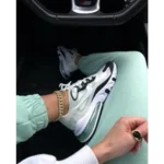 Classy Nike Air Max 270 React Spruce Aura Is White Blue Shoes For Women (SFS1195)