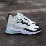 Classy Nike Air Max 270 React Spruce Aura Is White Blue Shoes For Women (SFS1195)