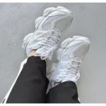Trendy New Balances 9060 Tripal Unisex Abzorb White Sneakers For Men (TS725)