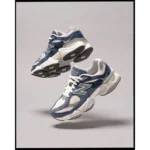 Trendy New Balance 9060 White Blue Shoes For Men (TS732)