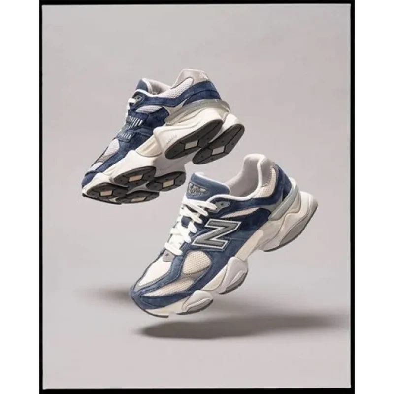 Trendy New Balance 9060 White Blue Shoes For Men (TS732)