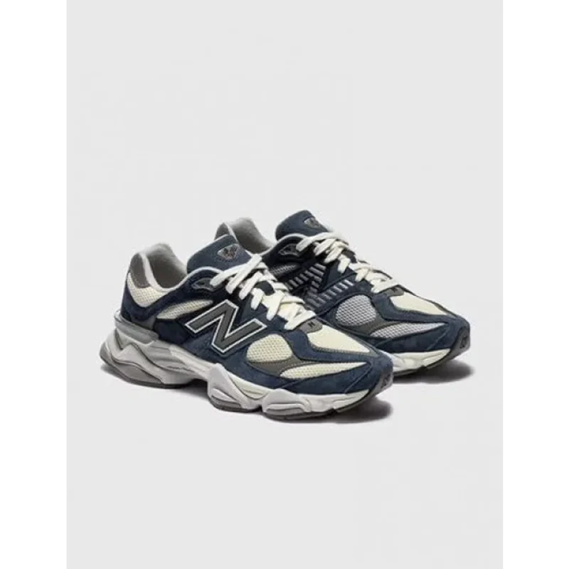 Trendy New Balance 9060 White Blue Shoes For Men (TS732)