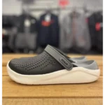 Premium Crocs Lite Ride Black White For Men (TS710)