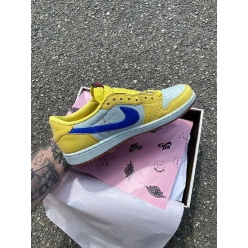 Trendy Air Jordan 1 Low X Travis Scott Shoes For Men (TS748)