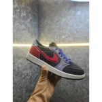 Stylish Nike Air Jordan Retro 1 Low Smoke Shoes For Men (BSF1211)