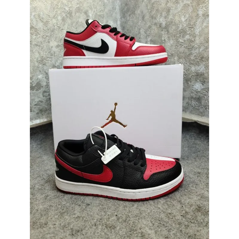 Stylish Nike Air Jordan Retro 1 gym Black Red Shoes For Men (SFS1219)