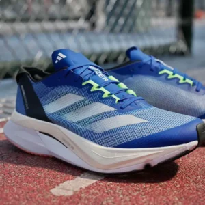 Stylish Adidas Adizero boston 12 blue Shoes For Men (SP01)