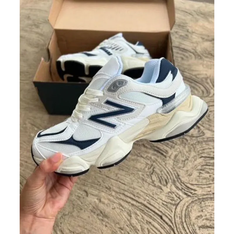 Stylish New Balance 9060 Navy White Shoes For Men (SP19)