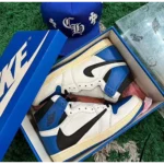 Stylish Nike Air Jordan 1 High X Travis Scott Fragment Shoes For Men (SP40)