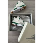 Stylish Nike Air Jordan Retro 4 Pine Green Shoes For Men (SP64)
