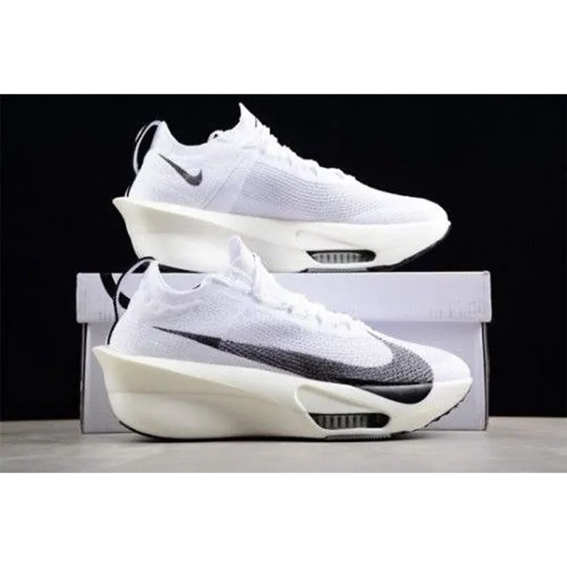 Stylish Nike Air Zoom Alphafly 3 White Shoes For Men (SP77)