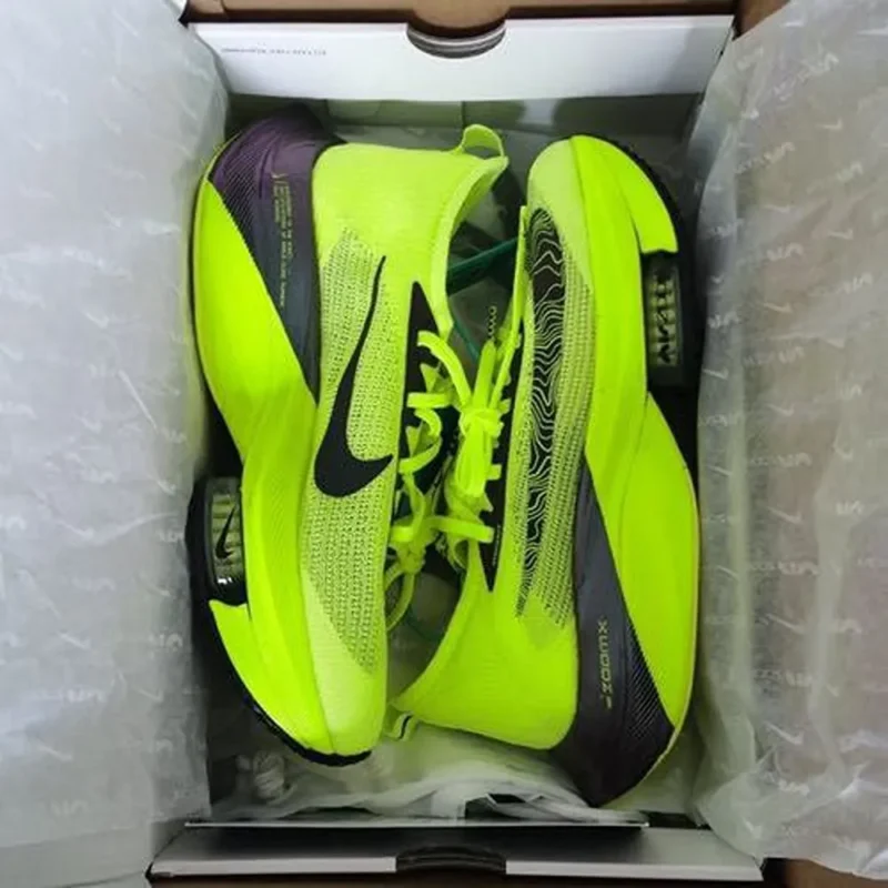 Stylish Nike Air Zoom Alphafly 3 Green Shoes For Men (SP83)