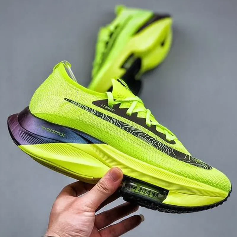 Stylish Nike Air Zoom Alphafly 3 Green Shoes For Men (SP83)