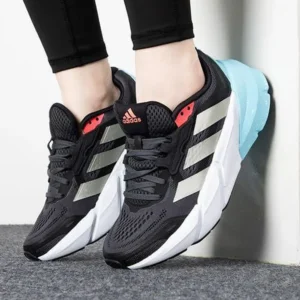 Stylish Adidas Adistar Turbo Black Blue Shoes For Men (SP86)