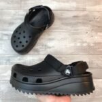 Stylish Crocs Classic Hiker All Black Clogs For Men (TS789)