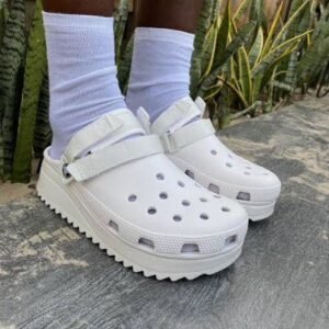 Stylish Crocs Classic Hiker White Clogs For Men (TS791)