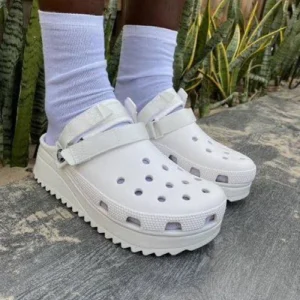 Stylish Crocs Classic Hiker White Clogs For Men (TS791)