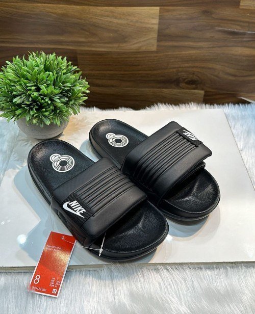Stylish Nike Off Court Adjust Slides Black For Men (TS801)