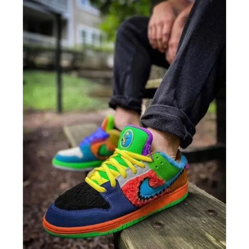 Stylish Nike Sb Dunk Low Great Dead Bear Shoes For Men (TS814)