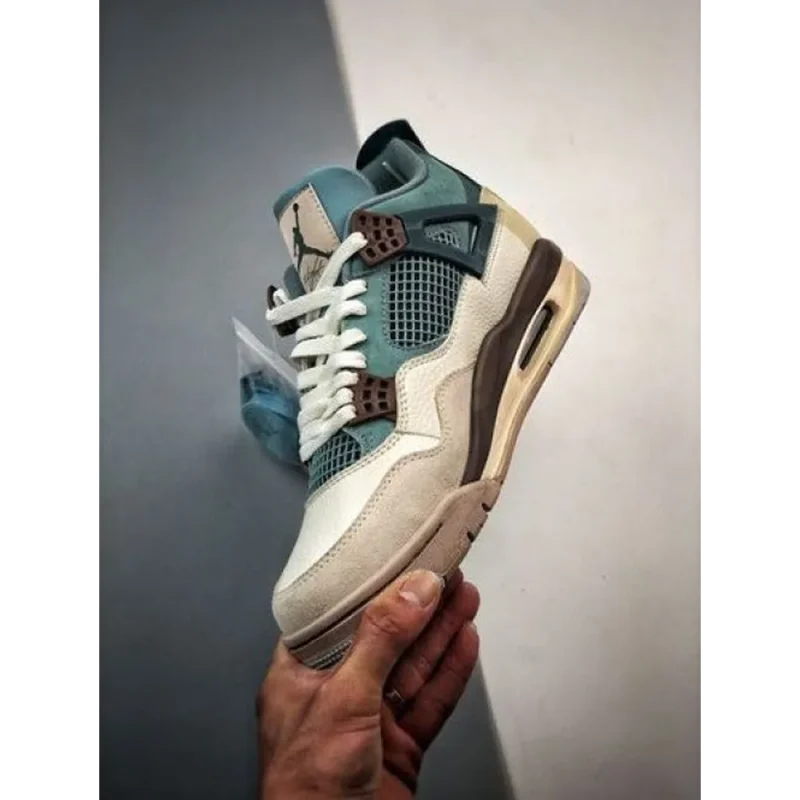 Stylish Air Jordan Retro 4 Snorlax Shoes For Men (TS815)