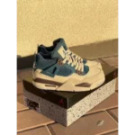 Stylish Air Jordan Retro 4 Snorlax Shoes For Men (TS815)