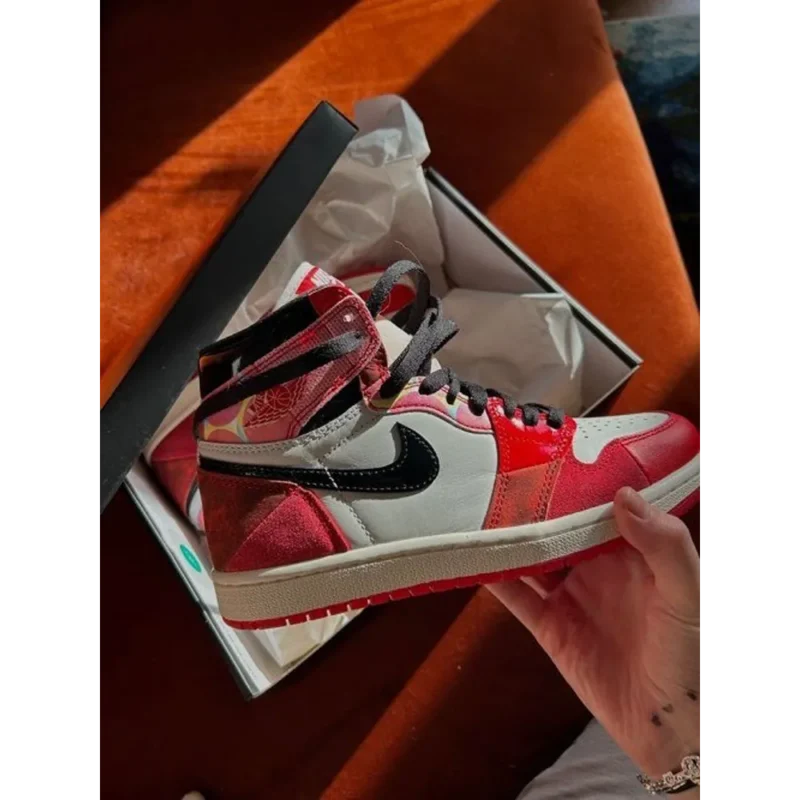 Stylish Air Jordan Retro 1 Spiderman Shoes For Men (TS820)