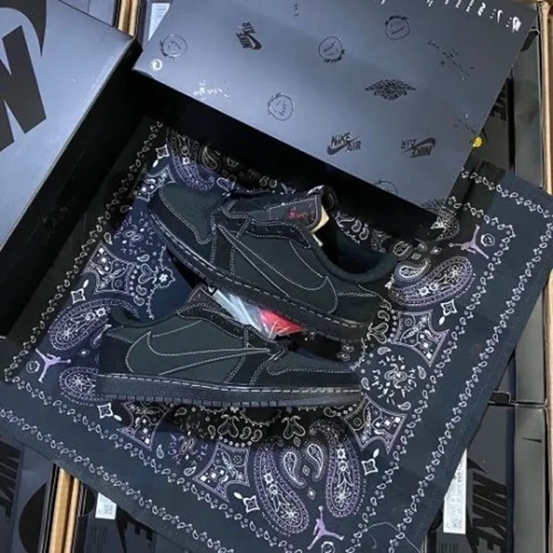 Stylish Air Jordan 1 Low X Travis Scott Phantom Shoes For Men (TS868)