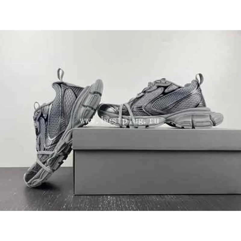 Stylish Balenciaga 3 XL Full Grey Shoes For Men (SF05)
