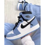 Stylish Nike Air Jordan 1 University Blue Shoes For Men (TS888)