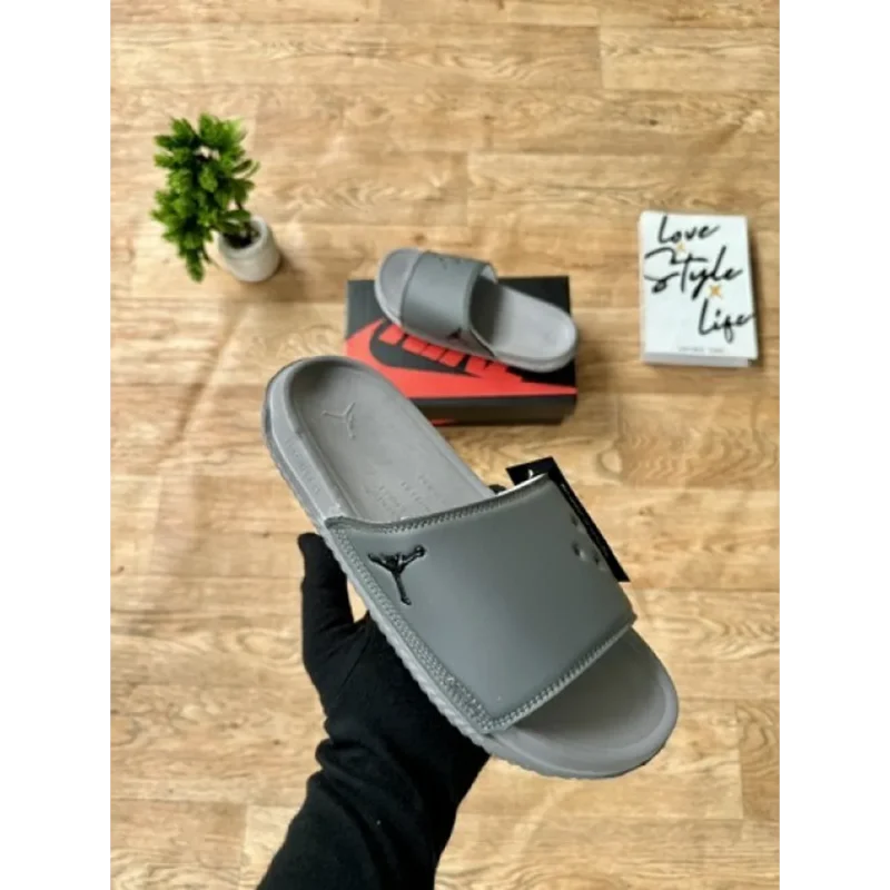 Trendy Air Jordan Super Play Grey Slide For Men (TS922)