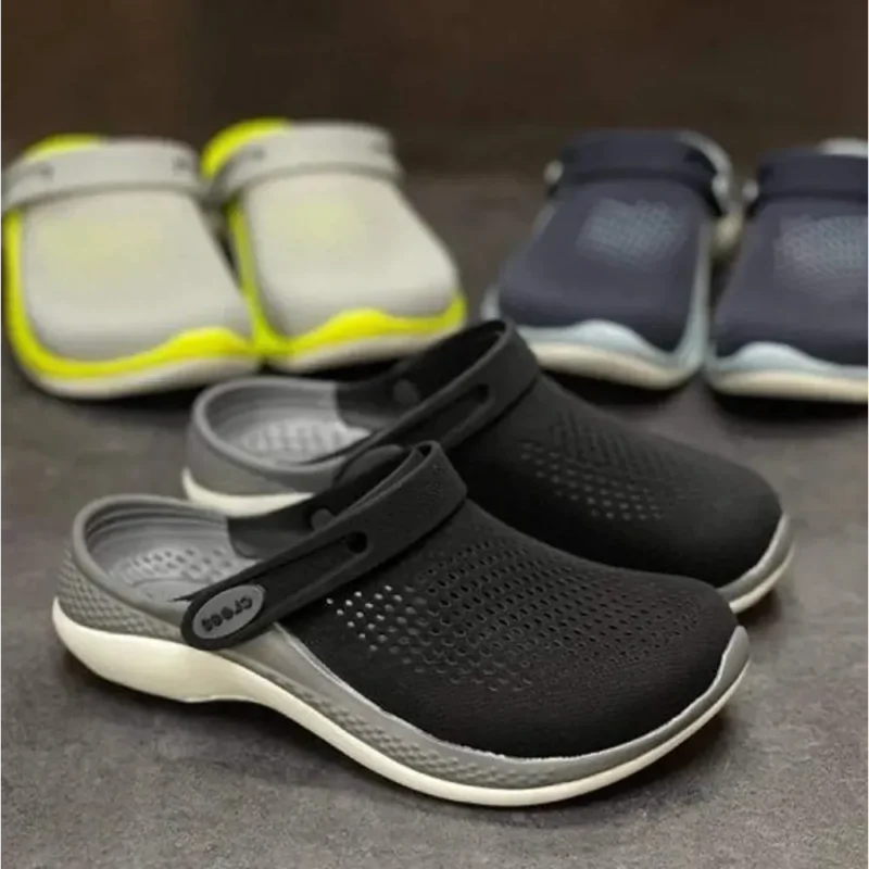 Trendy Crocs Lite Ride 360 Black White For Men (TS925)