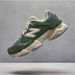 Trendy New Balance 9060 Green Shoes For Men (TS929)