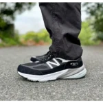 Trendy New Balance 990 V6 Black Shoes For Men (SP110)