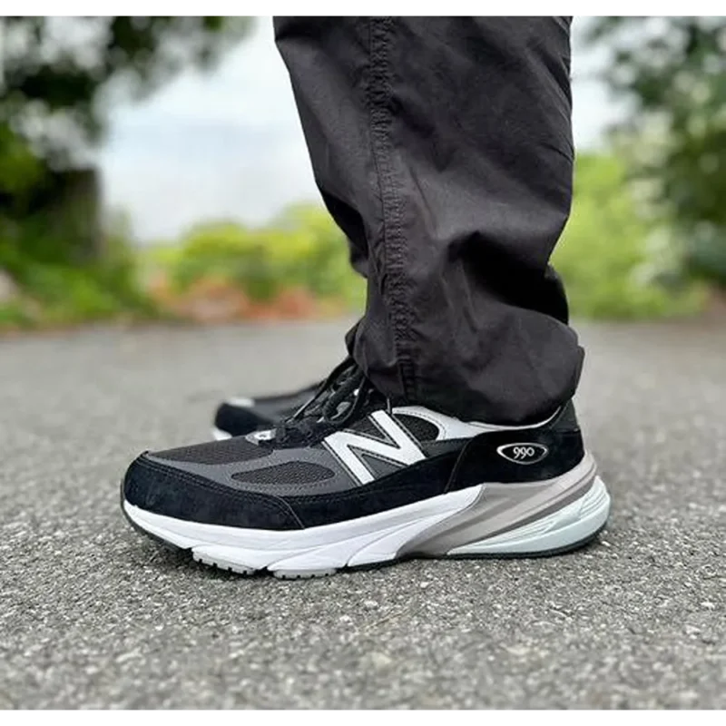 Trendy New Balance 990 V6 Black Shoes For Men (SP110)