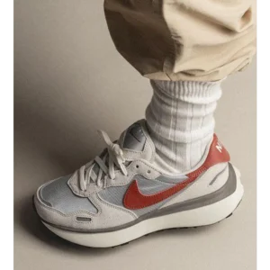 Trendy Nike Phoenix Waffle Light Bone Rugged Orange Shoes For Men (SP117)