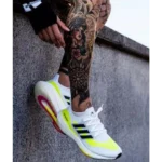 Trendy Adidas Ultraboost Solar Black Green Shoes For Men (SP129)