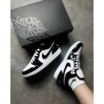 Trendy Air Jordan 1 Low SE Concord White Black Shoes For Men (SP142)