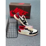 Trendy Nike Air Jordan 1 X Travis Scott Fragment Red Black Shoes For Men (SP158)