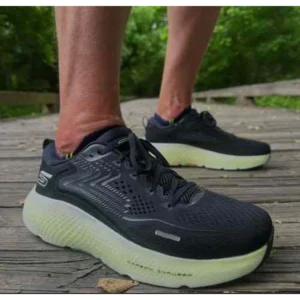 Trendy Skechers Go Run Max Road Black Shoes For Men (SF27)