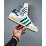 Trendy Adidas Originals Jeans White Green Shoes For Men (SP184)